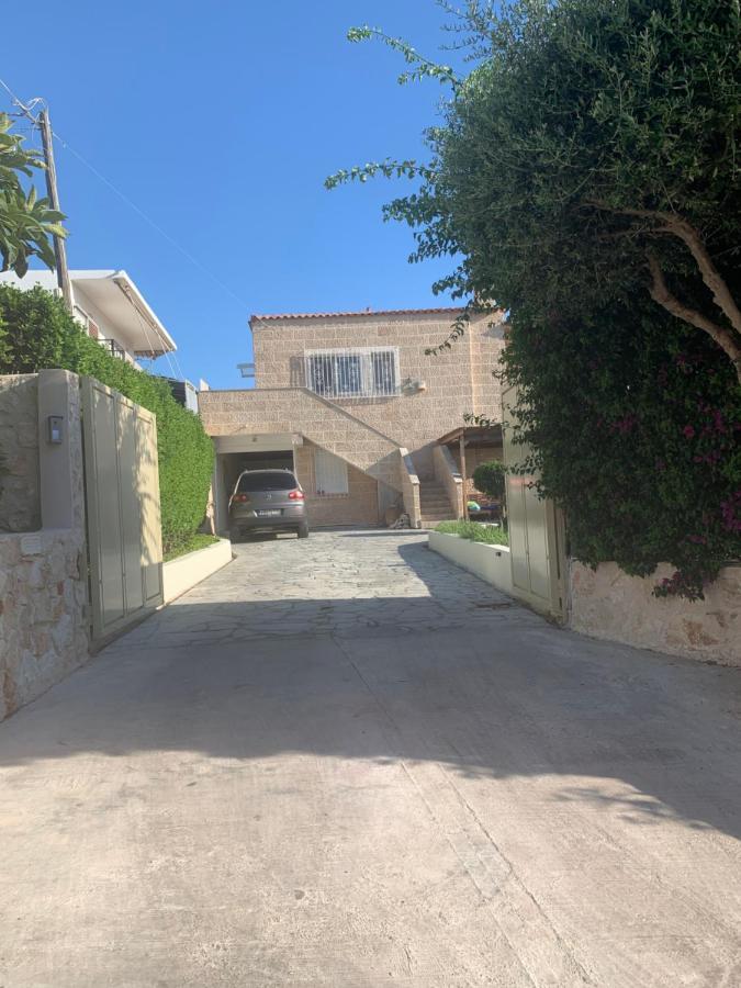 Villa Agia Marina 5M Walk To The Beach With Private Pool Eksteriør bilde