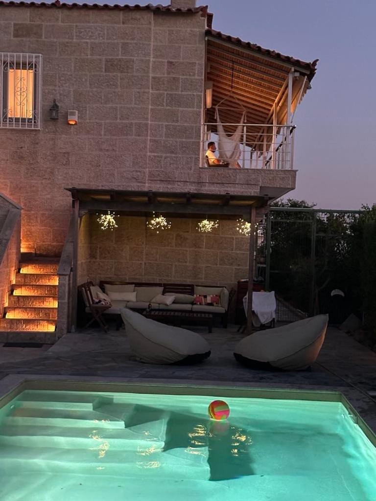 Villa Agia Marina 5M Walk To The Beach With Private Pool Eksteriør bilde