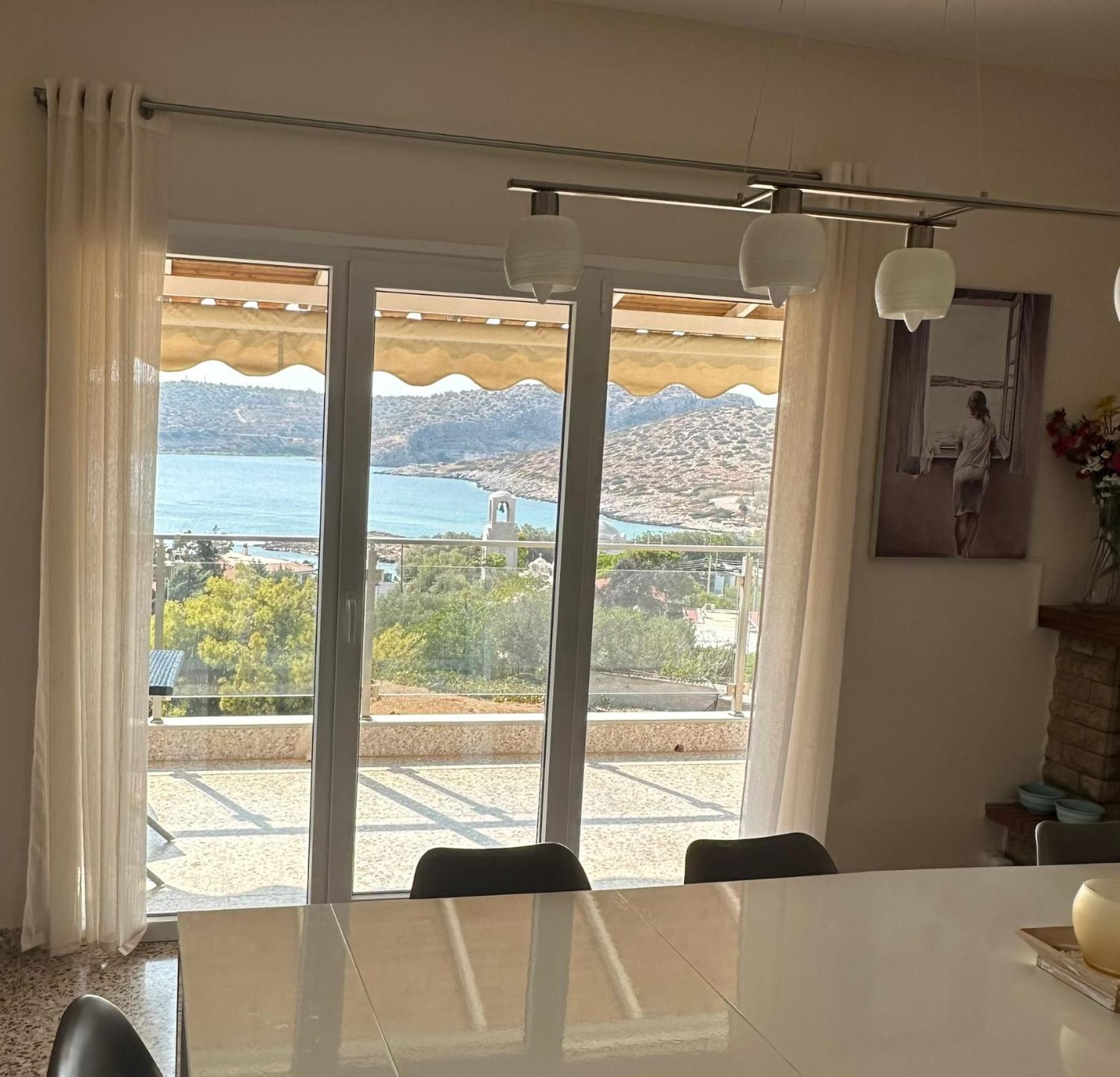 Villa Agia Marina 5M Walk To The Beach With Private Pool Eksteriør bilde