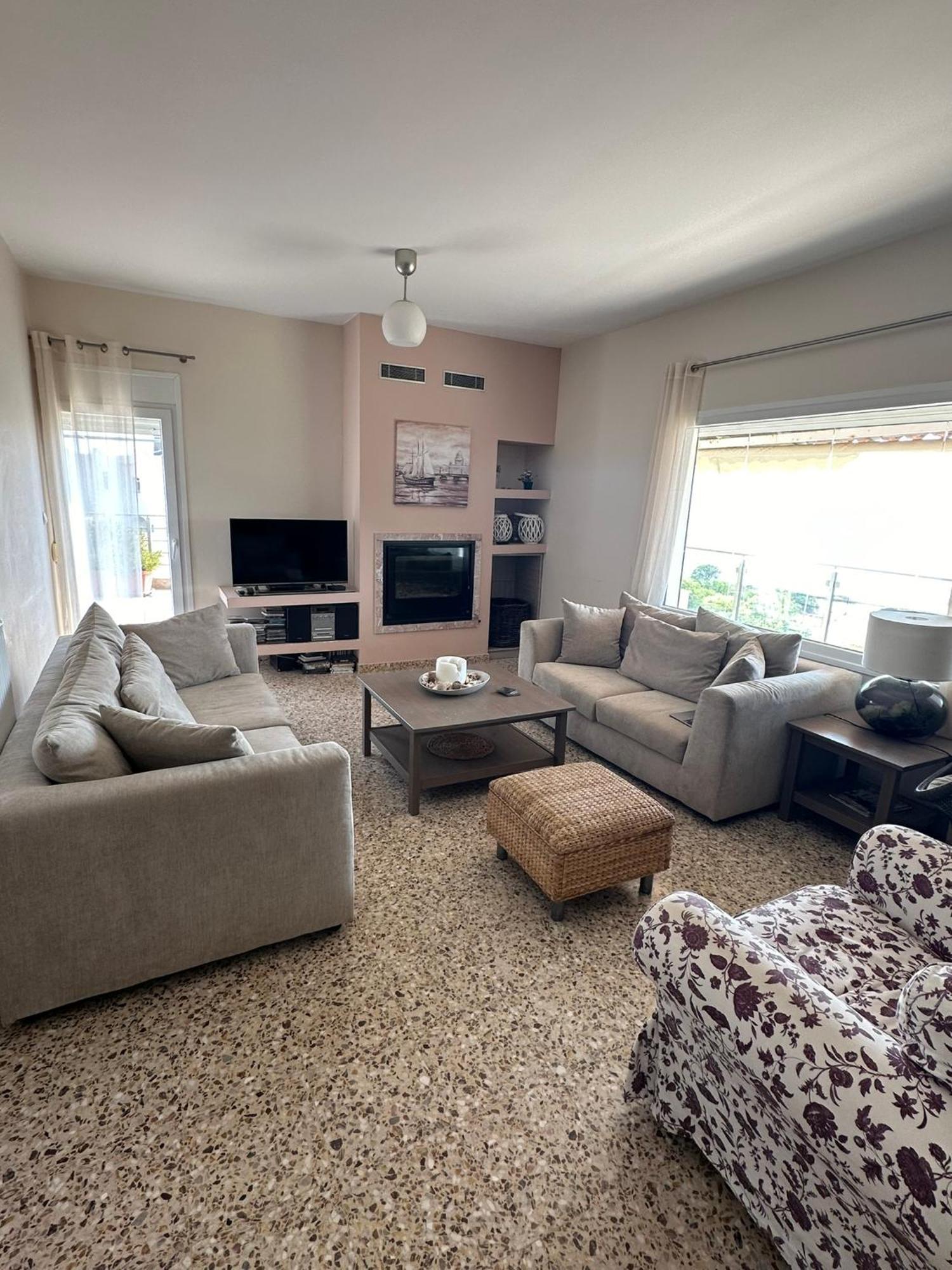 Villa Agia Marina 5M Walk To The Beach With Private Pool Eksteriør bilde
