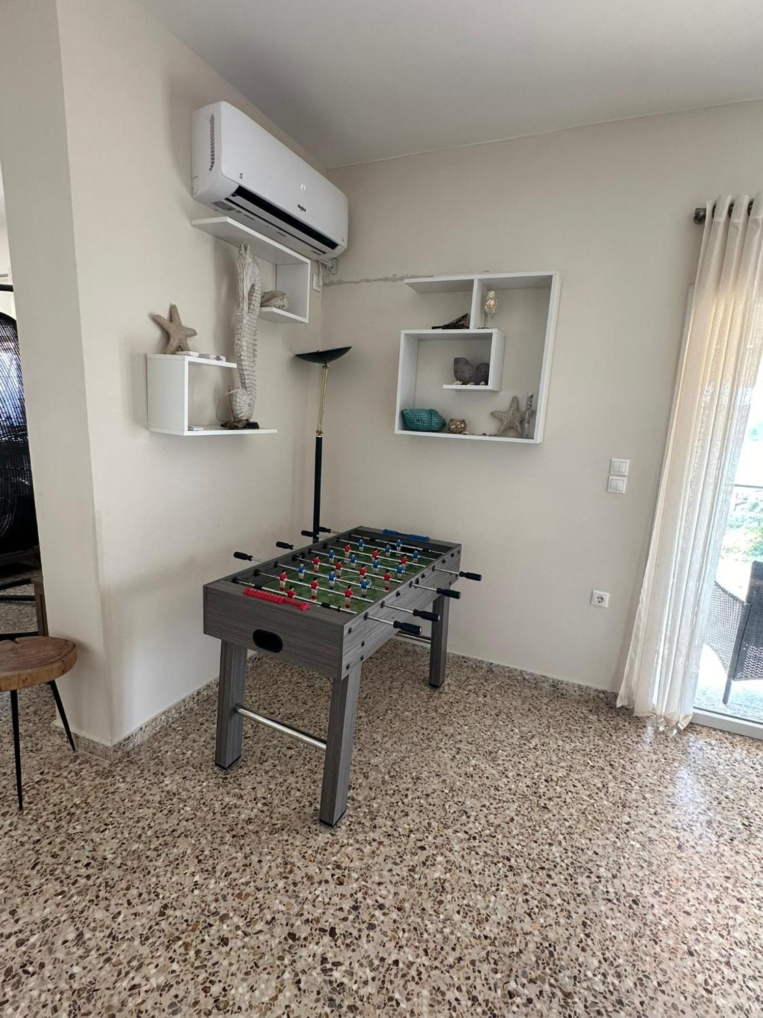 Villa Agia Marina 5M Walk To The Beach With Private Pool Eksteriør bilde